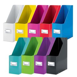 Porte-revues Click & Store (103x170x235 mm), rouge