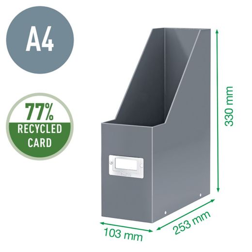 Porte-revues Click & Store (103x170x235 mm), rouge