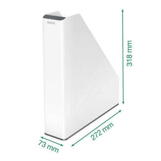 Portariviste Leitz WOW DUAL, rosso/bianco