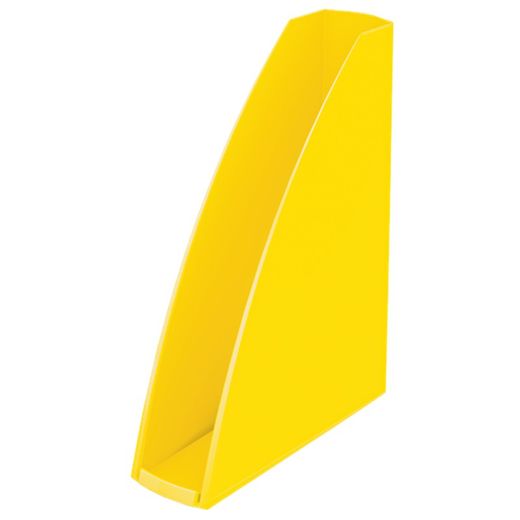 Leitz WOW magazine rack. Spine 60, yellow