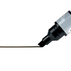 Markery z płynnym tuszem, końcówka ścięta (4 sztuki w blistrze), różne