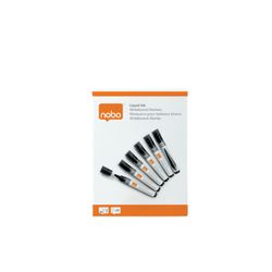 Rotuladores tinta líquida, punta cónica (10 unidades), negro