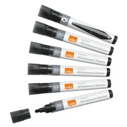 Rotuladores tinta líquida, punta cónica (10 unidades), negro