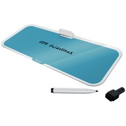 Cozy Crystal Desk Set, Blue