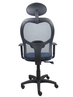 Silla de oficina ergonómica con mecanismo sincro, brazos regulables y ajustable en altura