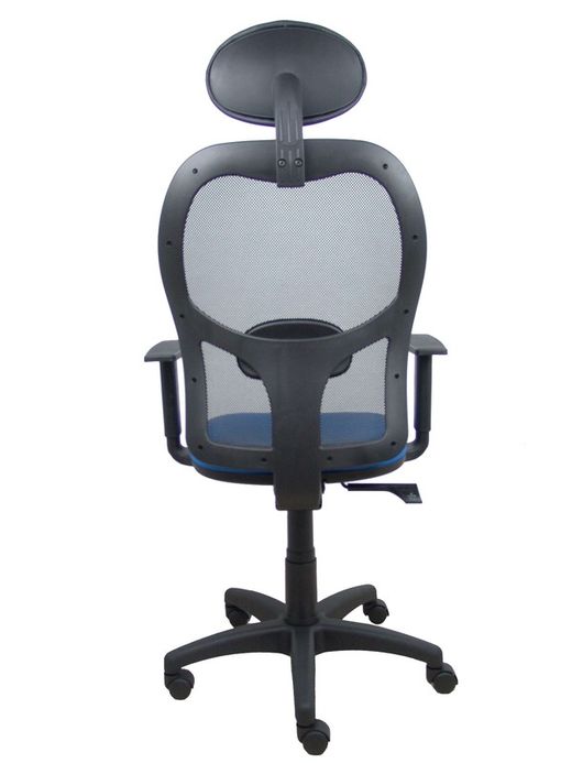 Silla de oficina ergonómica con mecanismo sincro, brazos regulables y ajustable en altura