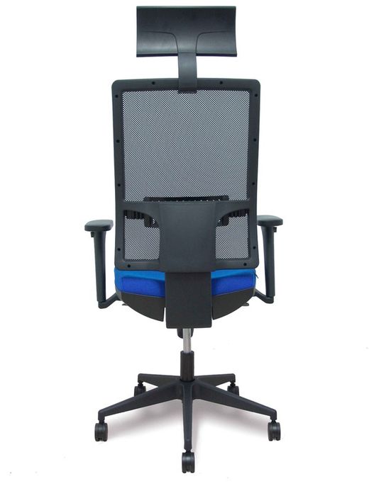 Silla de oficina ergonómica con mecanismo sincro y regulable en altura