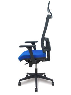 Silla de oficina ergonómica con mecanismo sincro y regulable en altura