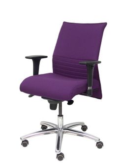 Sillón confidente ergonómico para visitas con mecanismo sincro y regulable en altura, especial para personas de envergadura (hasta 160 kgs)