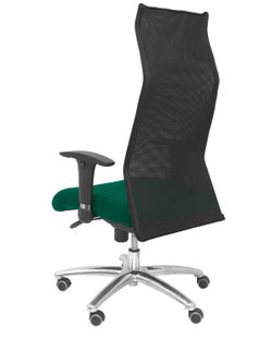 Sillón de dirección ergonómico con mecanismo sincro y regulable en altura, especial para personas de envergadura (hasta 160 kgs)