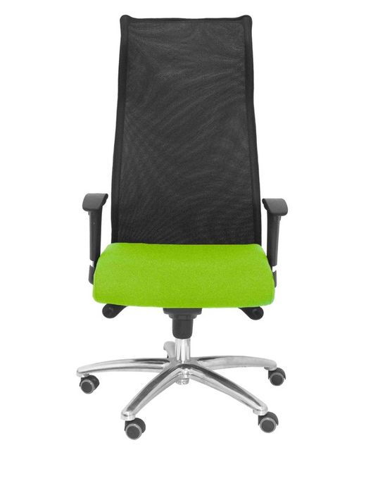 Sillón de dirección ergonómico con mecanismo sincro y regulable en altura, especial para personas de envergadura (hasta 160 kgs)