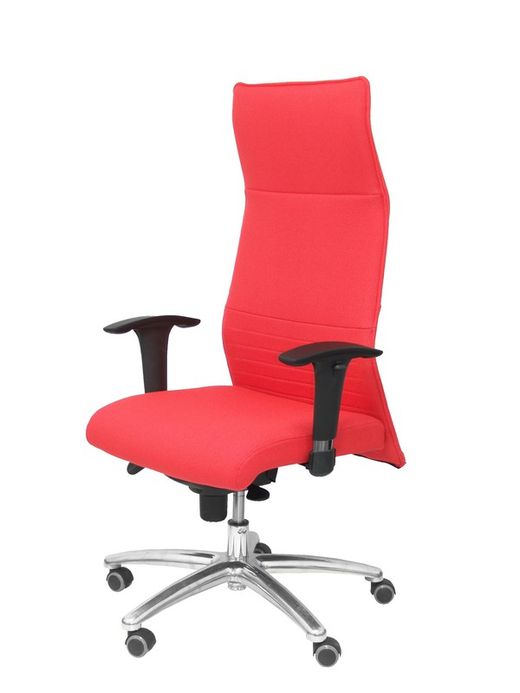 Sillón de dirección ergonómico con mecanismo sincro y regulable en altura, especial para personas de envergadura (hasta 160 kgs)
