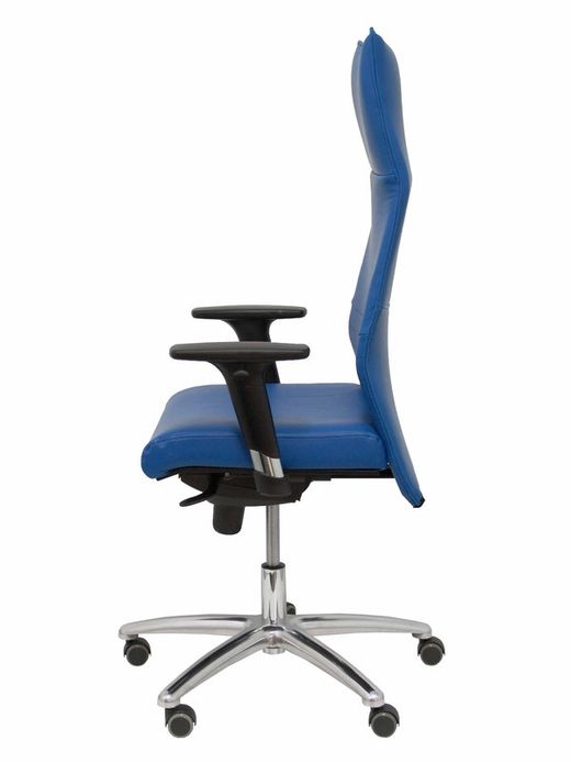 Sillón de dirección ergonómico con mecanismo sincro y regulable en altura, especial para personas de envergadura (hasta 160 kgs)