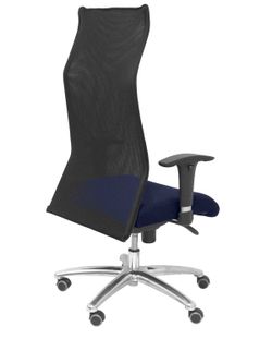 Sillón de dirección ergonómico con mecanismo sincro y regulable en altura, especial para personas de envergadura (hasta 160 kgs)