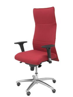 Sillón de dirección ergonómico con mecanismo sincro y regulable en altura, especial para personas de envergadura (hasta 160 kgs)
