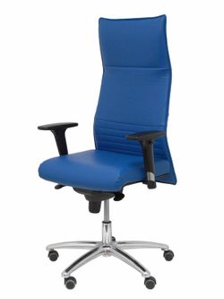 Sillón de dirección ergonómico con mecanismo sincro y regulable en altura, especial para personas de envergadura (hasta 160 kgs)