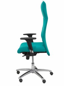 Sillón de dirección ergonómico con mecanismo sincro y regulable en altura, especial para personas de envergadura (hasta 160 kgs)