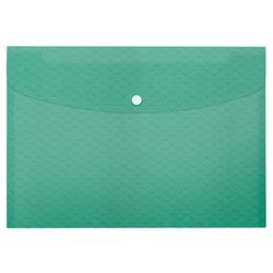 Sobre PP Colour'Breeze A4+ 3 unidades, verde