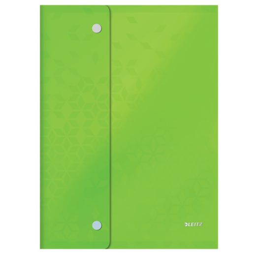 Buste con chiusura a scatto WOW. PP Copia sicura. DIN A4, colori assortiti