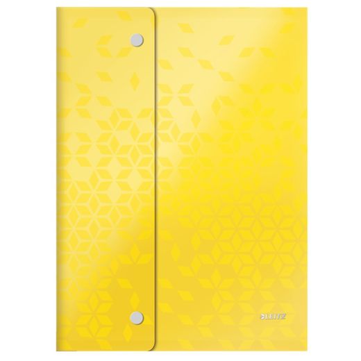 Buste con chiusura a scatto WOW. PP Copia sicura. DIN A4, colori assortiti