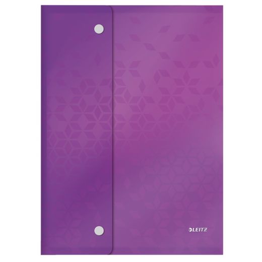 Buste con chiusura a scatto WOW. PP Copia sicura. DIN A4, colori assortiti