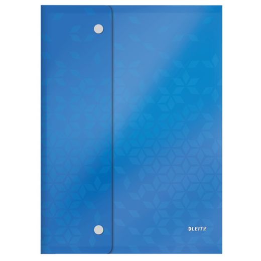 Buste con chiusura a scatto WOW. PP Copia sicura. DIN A4, colori assortiti