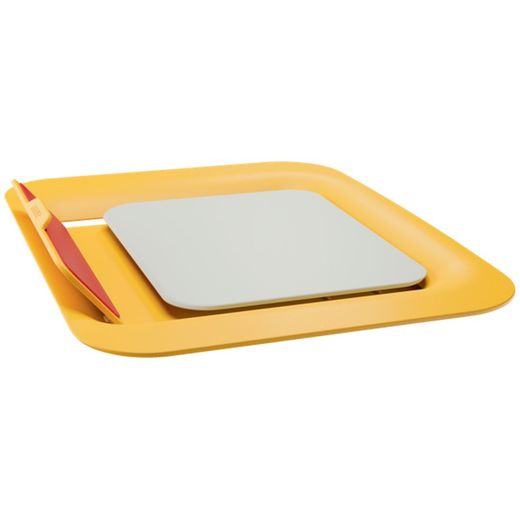 Leitz Ergo Cosy supporto per laptop regolabile, giallo