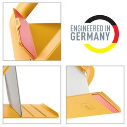 Leitz Ergo Cosy supporto per laptop regolabile, giallo