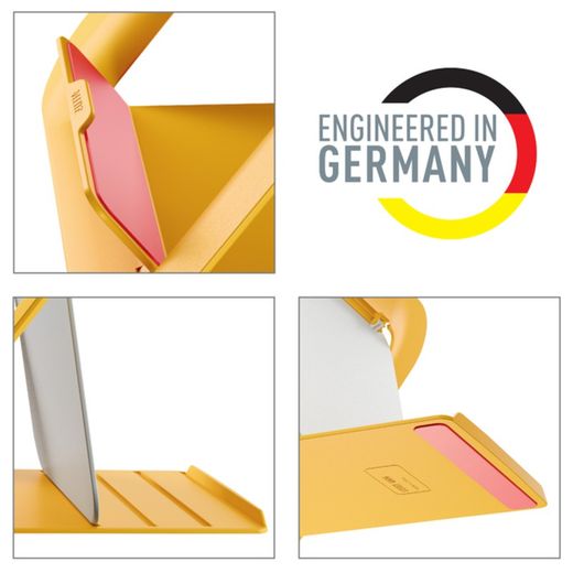 Leitz Ergo Cosy supporto per laptop regolabile, giallo