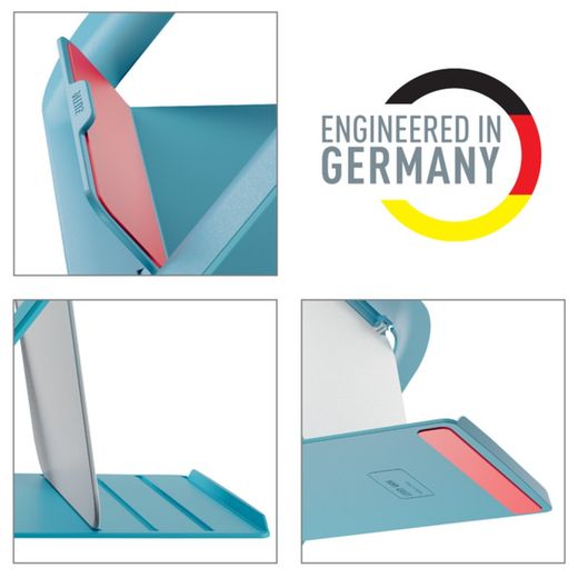 Leitz Ergo Cozy Justerbar Laptop Stand, Blå