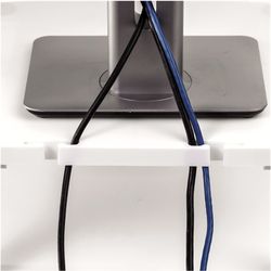 Podstawka do standardowego monitora w kolorze szarym