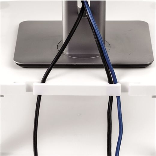 Podstawka do standardowego monitora w kolorze szarym