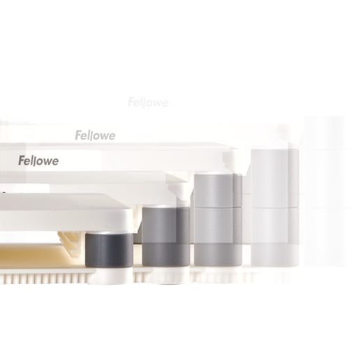 Szary stojak na monitor premium