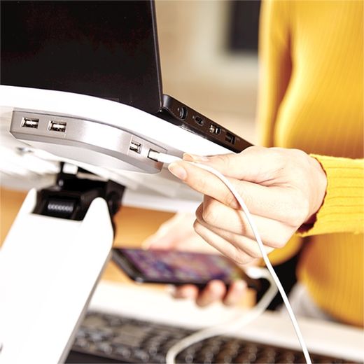 Hana™ Laptopständer Weiß