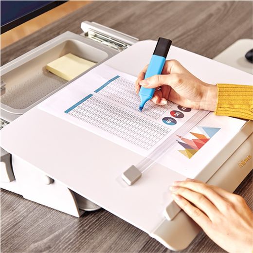 Szary stojak i mównica Hana™