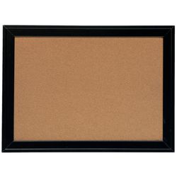Tablero corcho NOBO 585x430 mm, marco madera negro
