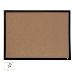 Tablero corcho NOBO  585x430 mm, marco negro