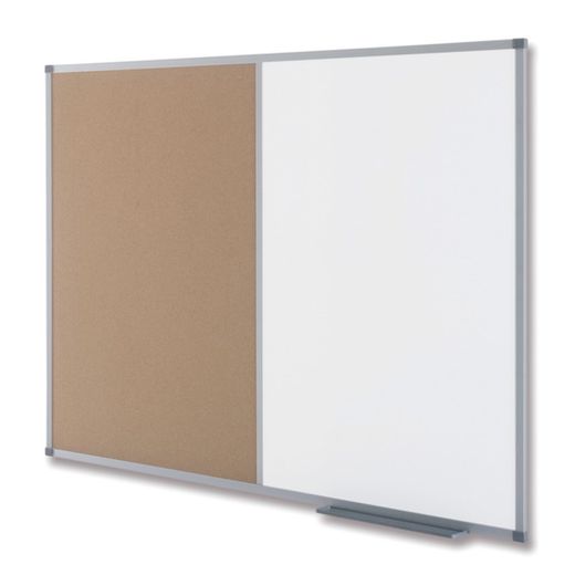 NOBO Classic board kombinerad - Magnetisk whiteboard + kork 900x600 mm
