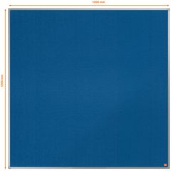 Placa de feltro NOBO Essence 1200x1200mm, azul