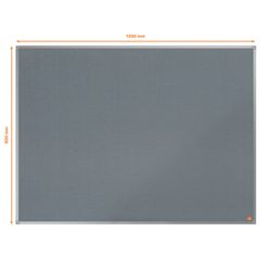 NOBO Essence Filzplatte 1200x900mm, grau