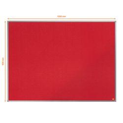 NOBO Essence Filzplatte 1200x900mm, rot