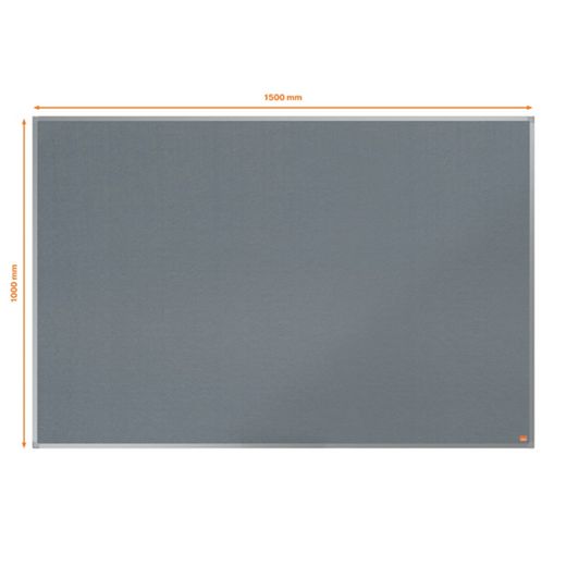 Placa de feltro NOBO Essence 1500x1000mm, cinza
