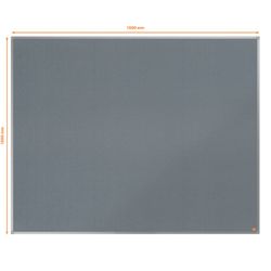 Placa de feltro NOBO Essence 1500x1200mm, cinza