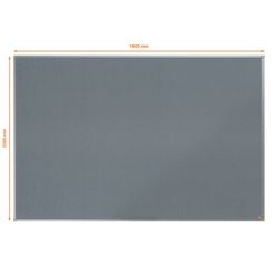 Tampo de feltro NOBO Essence 1800x1200mm, cinza