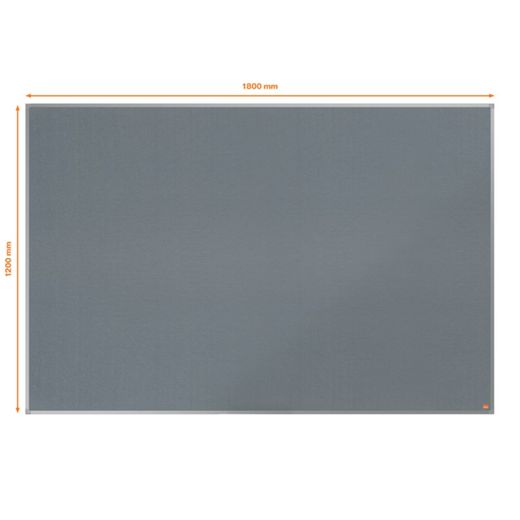 Tampo de feltro NOBO Essence 1800x1200mm, cinza