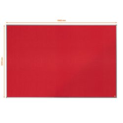 NOBO Essence Filzplatte 1800x1200mm, rot
