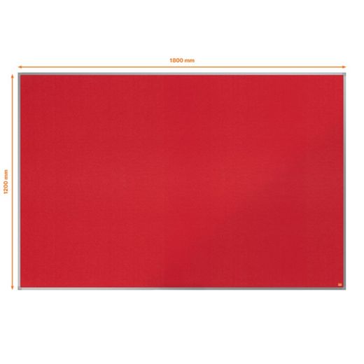 NOBO Essence Filzplatte 1800x1200mm, rot