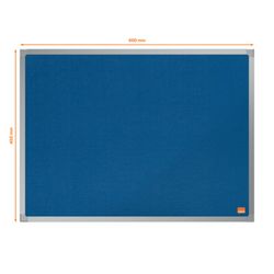 NOBO Essence viltbord 600x450mm, blauw