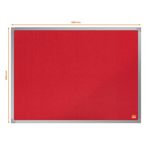 NOBO Essence Filzplatte 600x450mm, rot