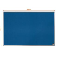 NOBO Essence Filzplatte 900x600mm, blau